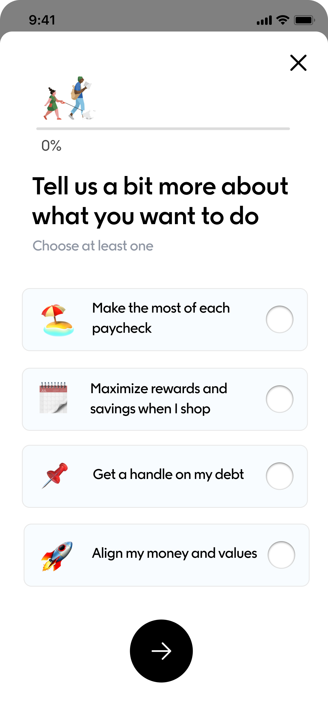 Qapital — What you want to do